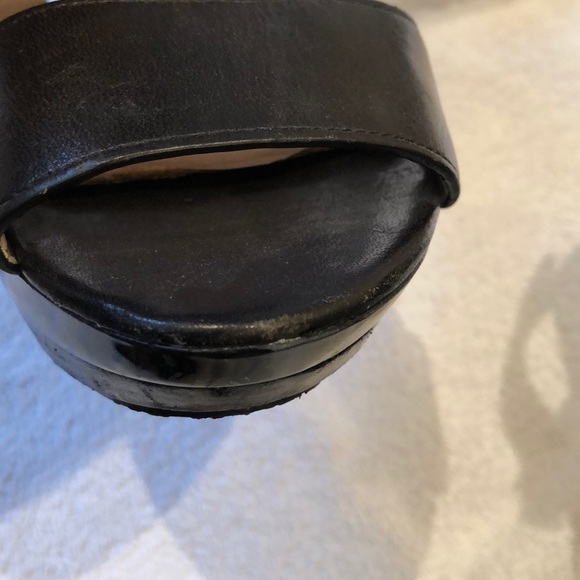 Michael Kors black open toe heels - Picture 8 of 11